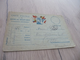 CPFM Carte Postale Franchise Militaire Guerre 14/18 Illustre 1915 - Briefe U. Dokumente