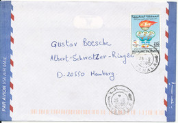 Morocco Air Mail Cover Sent To Germany 25-9-2000 Single Franked - Marokko (1956-...)