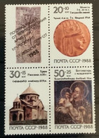 Rusland Zegel Nrs 5911 - 5913 In Blok Van 4 MNH*** - Collezioni