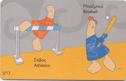 Jeux Olympiques Athènes 2004 : Athlétisme Et Baseball - Jeux Olympiques