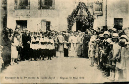 Gignac * Souvenir De La Messe De L'abbée JAYET * 31 Mai 1926 * Religion Religieux - Gignac