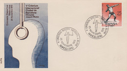 Enveloppe  ESPAGNE  5éme  Critérium  International  Memorial   Joaquin  BLUME  1973 - Gymnastiek