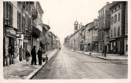 Belleville Sur Saône * La Rue De La République * Commerces Magasins - Belleville Sur Saone