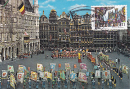 B01-325 Belgique 2509  Folklore CS - Carte Souvenir Maximum FDC 05-06-1993 Brussel 1000 Bruxelles - 1991-2000