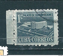 N° 353 Palacio De Communications   Timbre Amérique Cuba Correos  1952  Oblitéré - Gebraucht