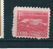 N°  447 Palacio De Communications  Timbre Amérique Cuba Correos  1957 Oblitéré - Gebraucht