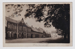 FOTOKAART  NAZARETH    GEMEENTEHUIS    UITG. LE ROY - DHONT    2 SCANS - Nazareth