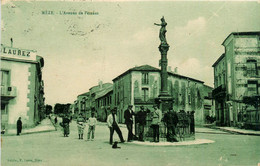 Mèze * Avenue De Pézenas * Statue * Villageois - Mèze