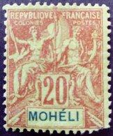 Moheli 1906 Yvert 6 * MH - Neufs