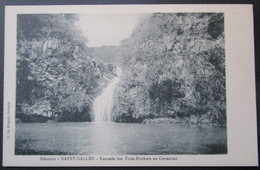 Reunion Ile Saint Gilles  Cascade Trois Rochers Au Cormoran  Cpa - Altri & Non Classificati