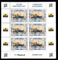 AUSTRIA 2007 Stamp Day Sheetlet, MNH / **.  Michel 2669 Kb - Blokken & Velletjes