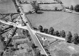 18-LE-CHATELET- VUE AERIENNE MONUMENT AUX MORTS ET ROUTE DE CULAIN-CHATEAUMEILLANT - Andere & Zonder Classificatie