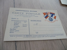 CPFM Carte Postale Franchise Militaire Guerre 14/18 Illustre Vierge - Cartas & Documentos