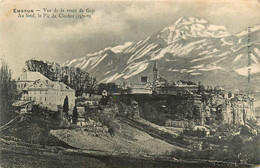 Embrun * Vue De La Route De Gap * Au Fond Le Pic Du Clocher - Embrun