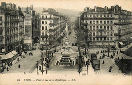 Lyon * Place Et Rue De La République - Other & Unclassified
