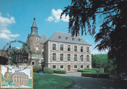 B01-325 2196 Carte Maximum Tourisme Château Colonster CS - Carte Souvenir FDC 02-11- 1985 4000 Liège - 1981-1990