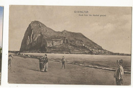 CPA, Gibraltar , N° 11-31393 , Rock From The Neutral Ground , Animée ,Ed. A.B. - Gibraltar