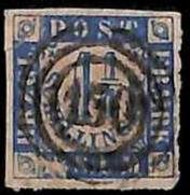 94904 4i - GERMANY  Schleswig-Holstein - STAMP - Mi  # 7  USED   # 150 Ratzeburg - Schleswig-Holstein