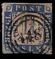 94904 4j - GERMANY  Schleswig-Holstein - STAMP - Mi  # 7  USED  # 148 Laurnburg - Schleswig-Holstein