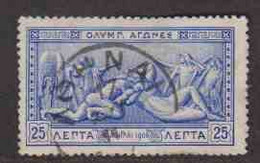 GRECE (Y&T) 1906 - N°171  *  10 Anniversaire De La Rénovation Des Jeux Olympiques *    25 L. Obli  () - Unused Stamps