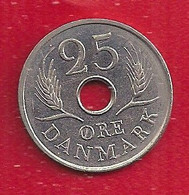 DANEMARK - 25 ORE - 1967. - Danimarca