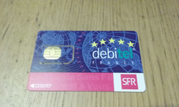 JOLIE CARTE GSM SIM DEBITEL SFR T.B.E !!! - Autres & Non Classés