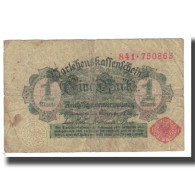 Billet, Allemagne, 1 Mark, 1914, 1914-08-12, KM:51, TB - Reichsschuldenverwaltung