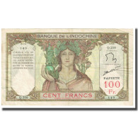 Billet, Tahiti, 100 Francs, Undated (1939-65), KM:14d, TTB - Papeete (Polinesia Francese 1914-1985)