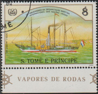 Santo Tome Y Principe 1984 Scott 755b Sello * Barcos De Zeeuw 1824 Organización Maritima Internacional ONU Michel 917 - Sao Tomé Y Príncipe