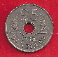 DANEMARK - 25 ORE - 1969. - Danimarca