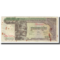 Billet, Cambodge, 100 Riels, KM:8c, TB - Cambodja