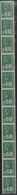 FRANCE - ROULETTE N° 65, BANDE DE 11 TP, NEUFS & LUXE - Coil Stamps
