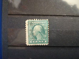 FRANCOBOLLI STAMPS U.S.A. UNITED STATES STATI UNITI 1912 USED SERIE GEORGE WASHINGTON OBLITERE' - Used Stamps