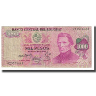 Billet, Uruguay, 1000 Pesos, KM:52, TB - Uruguay