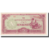 Billet, Birmanie, 10 Rupees, KM:16b, TTB - Myanmar