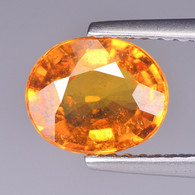 4555 - Granato Spessartite Arancione - Taglio Ovale Ct. 1,69 - Opale