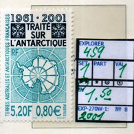 OCEANIA>FRENCH ANTARTIC#T.A.A.F.#EXPLORING ARTIC-POLAR# MNH** (EXP-270W-1(08) - Antarctic Treaty