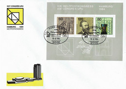 Germany - Mi-Nr Block 19 FDC (v772)- - 1981-1990