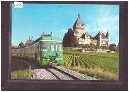 CARTE MODERNE - TRAIN - BAHN - CHEMIN DE FER BAM ( BIERE APPLES MORGES ) - TB - Apples