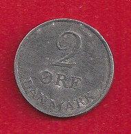 DANEMARK - 2 ORE - 1962. - Danimarca