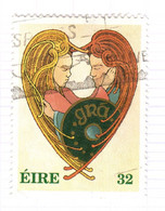 IRL+ Irland 1994 Mi 844 Valentinstag - Oblitérés