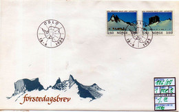 EUROPE>NORWAY#EXPLORING- ANTARTIC-# FDC (EXP-270W-1 (32) - Arctic Tierwelt