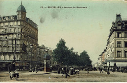 BRUXELLES-AVENUE DU BOULEVARD-HOTEL CECIL-HOTEL MARINE- - Cafés, Hôtels, Restaurants