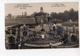 46 - RABOSéE - BARCHON  - Tombes De Soldats Belges  *carte Photo* - Blégny