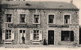 Namur Malonne La Place De L’église Maison De L’imprimeur Victor Gillain Au Grand Magasin économique - Namur