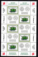 AUSTRIA 2001 Stamp Day Sheetlet, MNH / **.  Michel 2345 Kb - Blokken & Velletjes