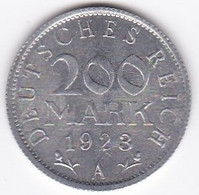 République De Weimar 200 Mark 1923 A Berlin , En Aluminium - 200 & 500 Mark