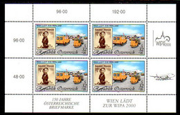 AUSTRIA 1999 WIPA 2000 III Sheetlet, MNH / **.  Michel 2292 Kb - Blocs & Feuillets