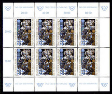 AUSTRIA 1993 Stamp Day Sheetlet, MNH / **.  Michel 2097 Kb - Blocks & Kleinbögen