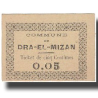 Billet, Algeria, 5 Centimes, N.D, 1917, 1917-02-27, SPL - Algeria
